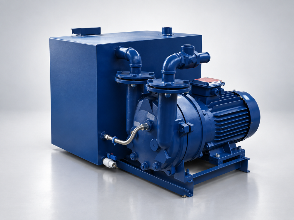 2BV Vacuum Pump with Water Tank