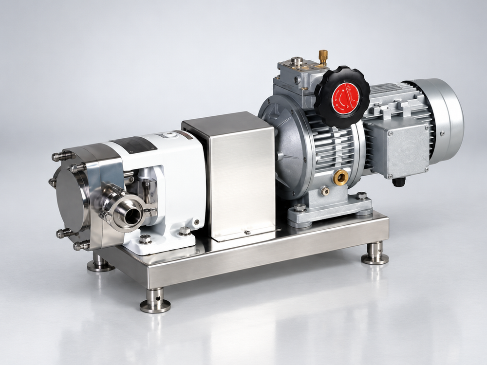 Horizontal Sanitary Lobe Pump